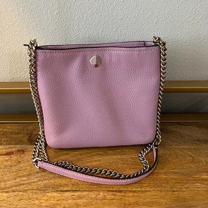 Kate Spade Leather, Lilac Crossbody Bag